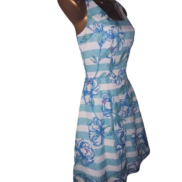 Lilly Pulitzer Sz 2 ROSWELL POSEY Dress Pinafore Style Sundress - Picture 7 of 10